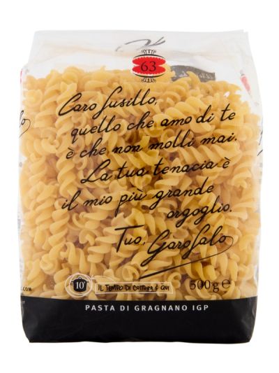 GAROFALO N. 63 Fusilli 500G