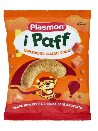 PASMON I Paff Lenticchie E Patate Dolci 15G