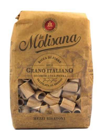 LA MOLISANA Integral N. 32 Mezzi Rigatoni 500G