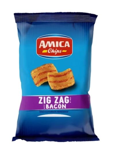 AMICA CHIPS Patatina Zigzag Bacon 35G