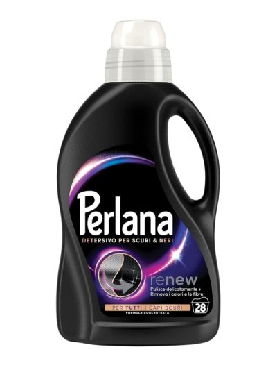 PERLANA Flüssigwaschmittel Renew Schwarz 1400Ml