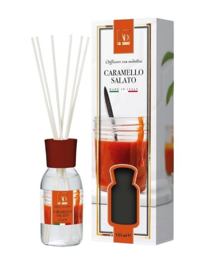Diffusore Di Fragranza Con Midollini Caramello Salato 125Ml
