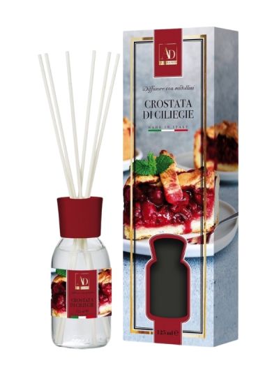 Diffusore Di Fragranza Con Midollini Crostata Di Ciliegie 125Ml