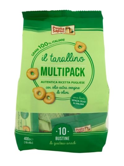PUGLIA SAPORI Il Tarallino Multipack 10X40G