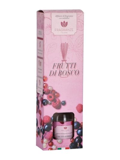 Diffusore Di Fragranza Con Midollini Frutti Di Bosco 100Ml