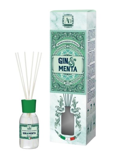 Diffusore Di Fragranza Con Midollini Gin E Menta 125Ml