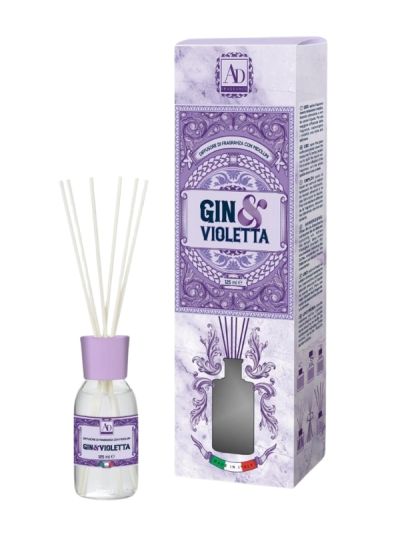 Diffusore Di Fragranza Con Midollini Gin E Violetta 125Ml