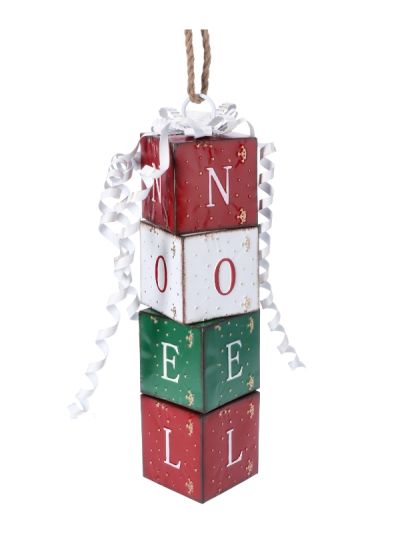 Decorazione Natalizia Da Appendere Con Pacchi Regalo 14X14X62Cm