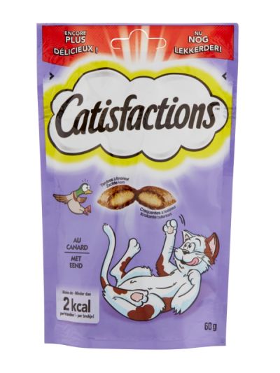 CATISFACTION Snacks Anatra 60G