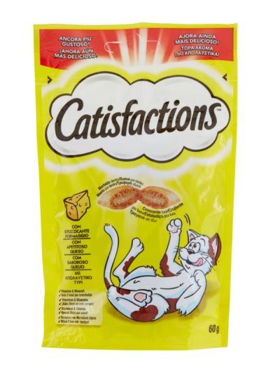 CATISFACTION Snacks Formaggio 60G