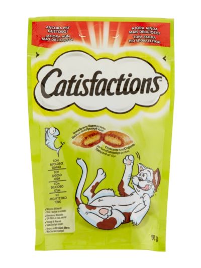 CATISFACTION Snacks Tonno 60G