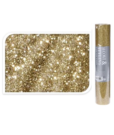 Weihnachts-Organzarolle Gold 28X250Cm - Sortiert