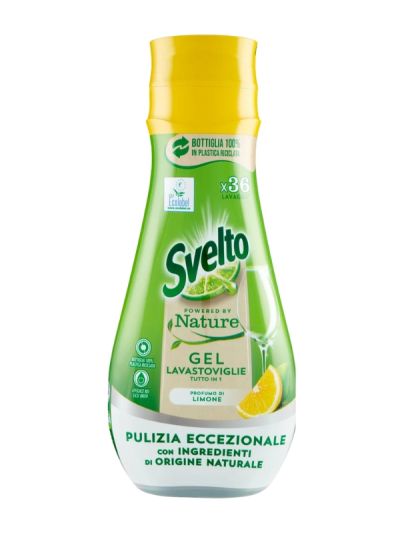 SVELTO Geschirrspülgel Alles In 1 Zitrone 640Ml