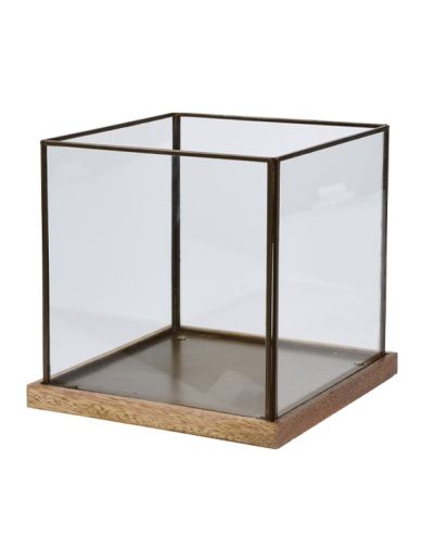 Lanterna Deco In Vetro 20Cm