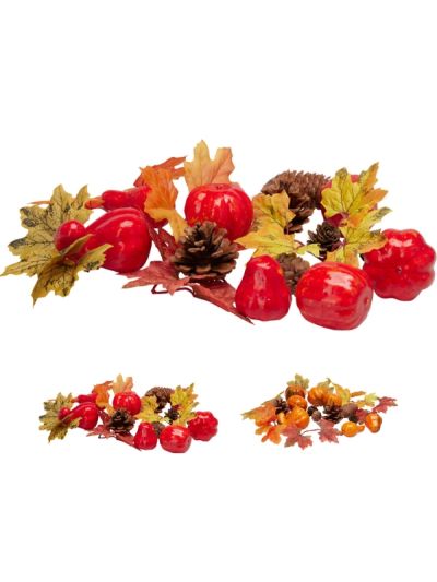 Deco Autunnale Foglie Finte - Assortito