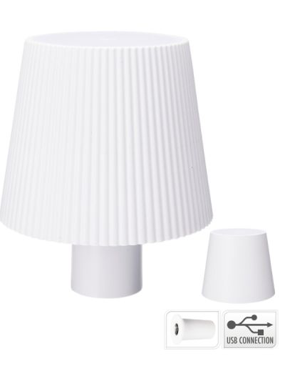 Lampe De Bouteille Tactile Blanc 10.5X8.8Cm - Assorti