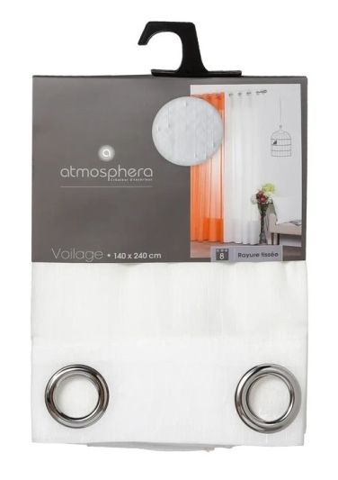 Rideau Ivoire 140X240Cm