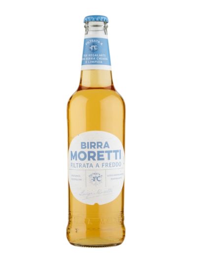 MORETTI Birra Filtrata A Freddo 500Ml 4.3% Vol
