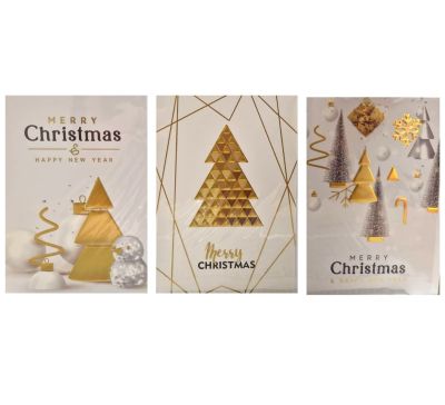 Weihnachts-Grußkarten - Sortiert