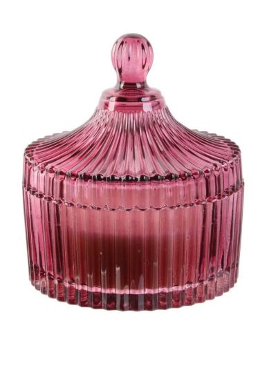 Bougie Bohème En Verre Parfumée  12,3Cm