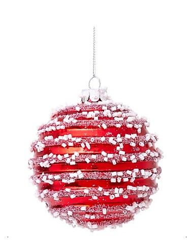 Glas-Hängekugel 80Mm - Weihnachtsdeko