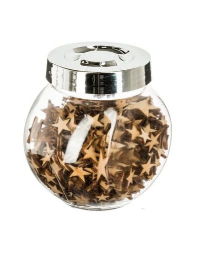 Weihnachtskrug Mit Kleinen Holzsternen