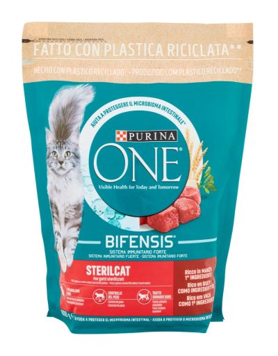 PURINA ONE Sterilcat Croccantini Manzo 800G