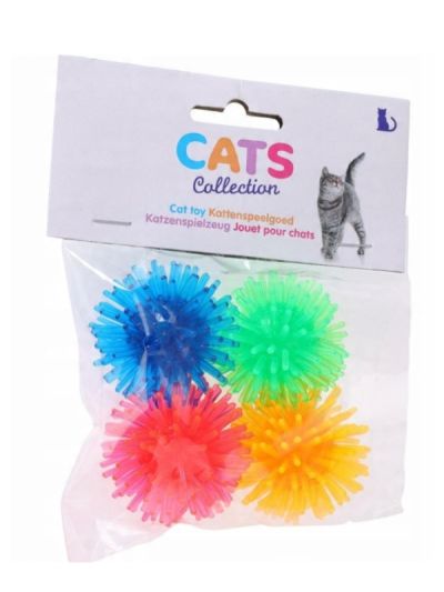 Gioco Per Gatti 4 Palline Colorate 