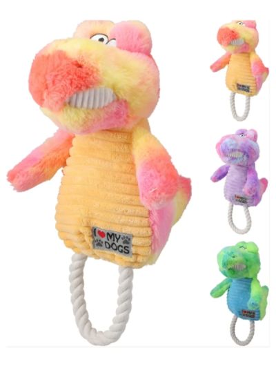 Jouet Pour Chien Peluche Dinosaure 35Cm - Assortis