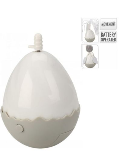 Gioco Per Gatti Uovo Con Movimento 12X6Cm - Assortito