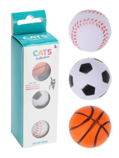 Gioco Per Gatti 4 Palline 3.5Cm