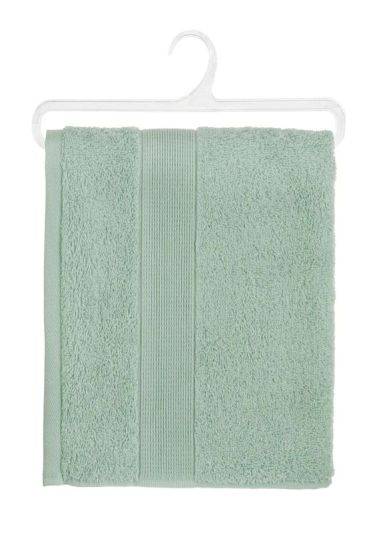 Serviette De Bain En Coton Vert Menthe 50X90Cm