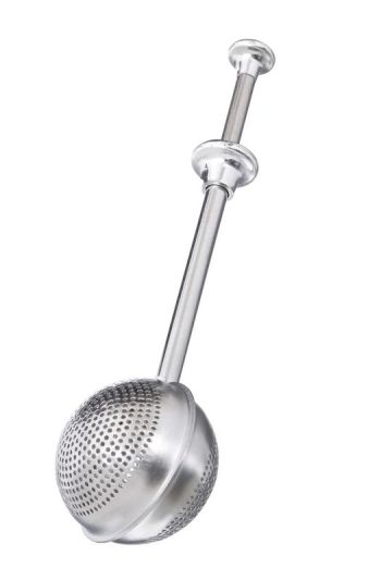 Infusore Da Tè A Stantuffo In Metallo 18X5Cm