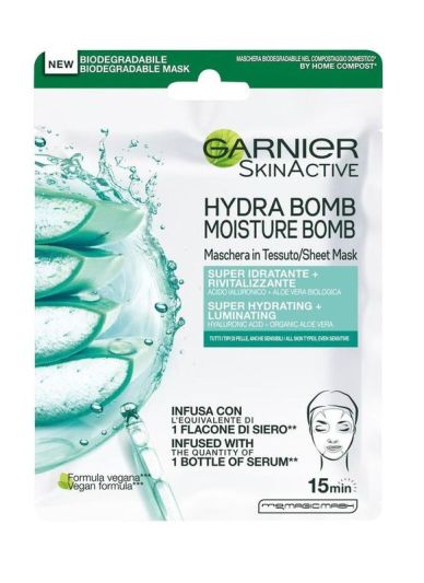 GARNIER Maschera In Tessuto Hydra Bomb Super Idratante E Rivitalizzante 28G