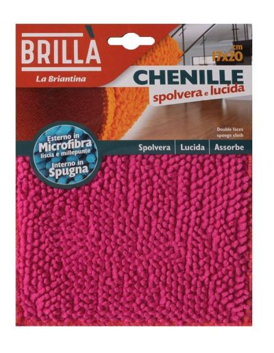 Panno Chenille Spolvera E Lucida 17X20Cm