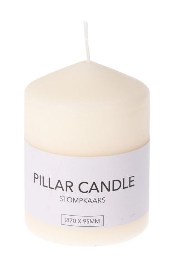 Candela Natalizia Avorio 7X9Cm