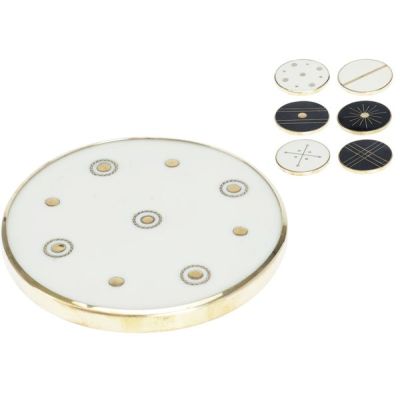 Tisch-Accessoire Für Weihnachten Harz-Untersetzer 10Cm - Sortiert