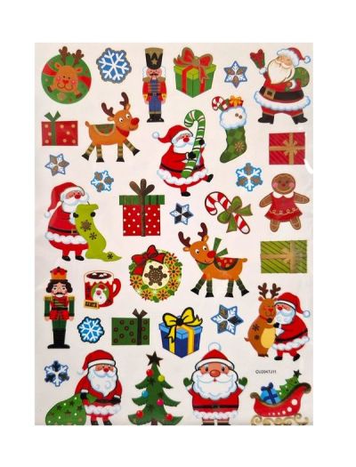 Aufkleber Zum Verschließen Von Weihnachtspaketen