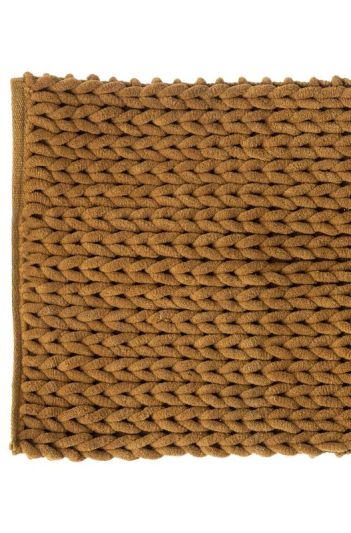 Tapis De Bain Doux Colourama Marrone 50X75Cm