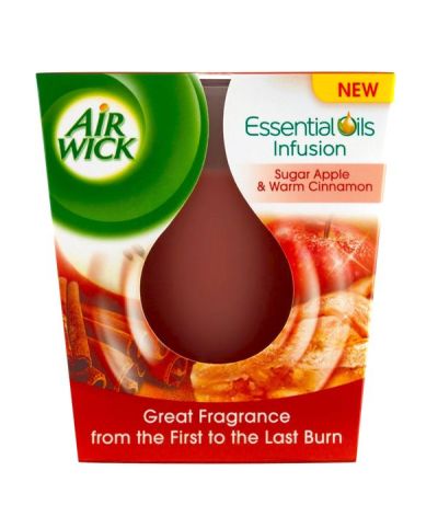 AIR WICK Bougie Parfumée Pomme Et Cannelle 105G