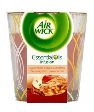 AIR WICK Bougie Parfumée Pomme Et Cannelle 105G
