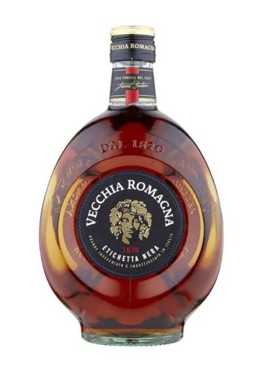 VECCHIA ROMAGNA Brandy Étiquette Noire 700Ml 40% Vol