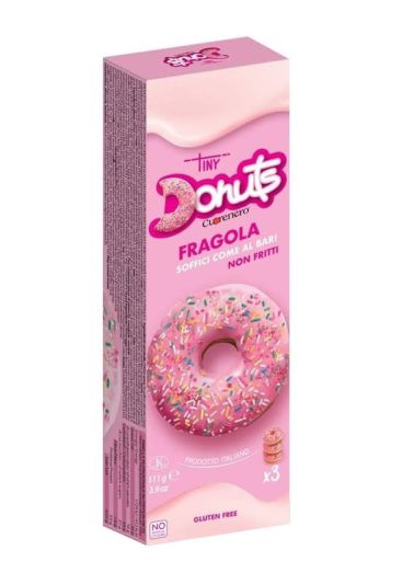 CUORENERO Donuts Fraise 111G
