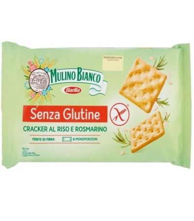 MULINO BIANCO Gluten Free Crackers Au Riz Et Au Romarin 200G
