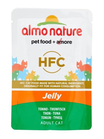 ALMO NATURE Jelly Aliments Humides Thon 55G