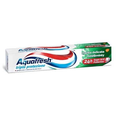 Dentifrice Aquafresh Triple Protection Menthe Délicate 75 ml