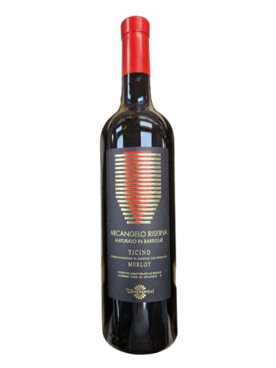 ARCANGELO Riserva Roter Merlot Wein Aus Dem Tessin  DOC 75Cl 13.5 % Vol