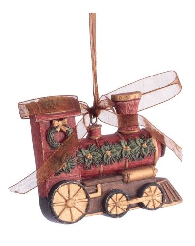 Weihnachtsdekoration chrissie Zug Polyresin 7.5cm