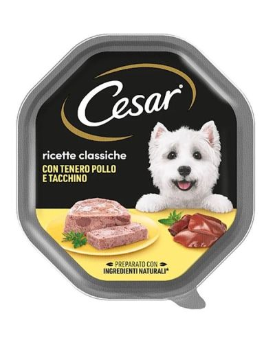 CESAR Patè Poulet Et Dinde 150G