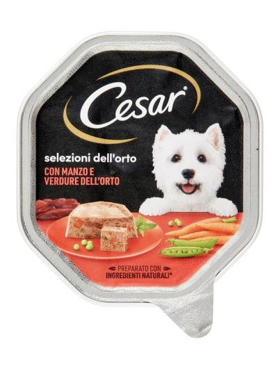 CESAR Patè Bœuf Et Légumes 150G